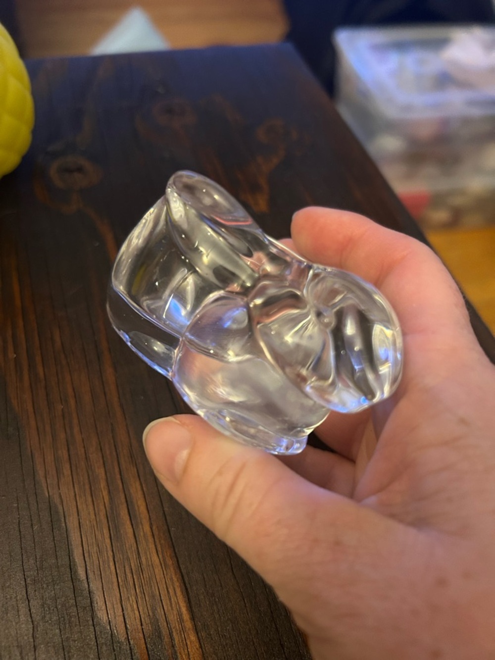 Clear Glass Rabbits- Vintage Style - Picture 3 of 7